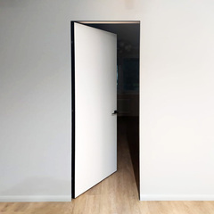 Скрытая дверь под покраску кромка AL black Reverse