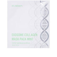 Гидрогелевая маска успокаивающая с экзосомами и коллагеном Dr.Reborn Exosome Collagen Mask Mint