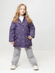 куртка  для девочки  ВК 38120/н/4 ГР