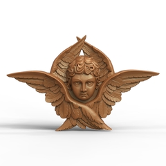 Силиконовый молд Ангел в крыльях мини