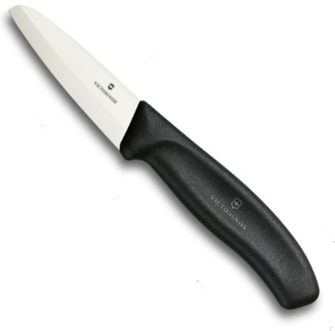 Нож Victorinox керамический, лезвие белое 6 см