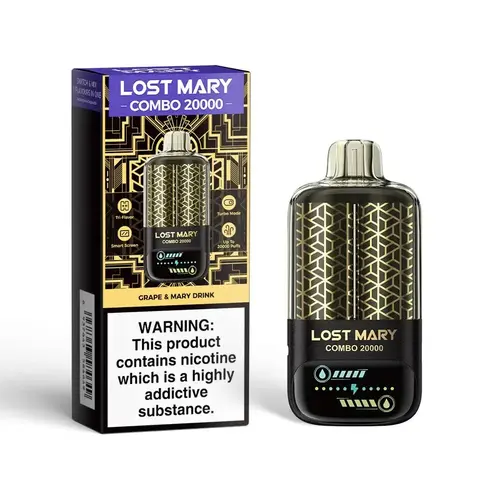 Lost Mary Combo 20000 - GRAPE & MARY DRINK