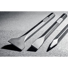 ЗУБР БУРАН, 35 х 400 мм, HEX 28, плоское зубило (29380-35-400)