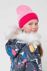 шапка  для девочки  КВ 20177/21ш/ярко-розовый,барби