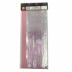 Гирлянда Тассел (помпон кисточка), Нежно-розовый/Нежно-розовый перламутр, 35*12 см, 20 листов.