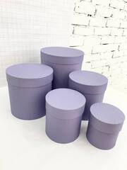Цилиндр одиночный, Сиреневый, 12*12 см, 1 шт.