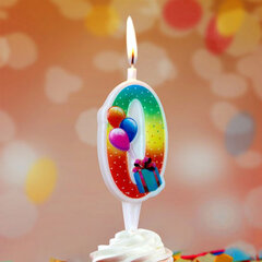 Свеча-цифра тортовая 