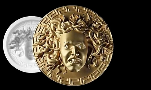 Силиконовый молд Медуза Горгона