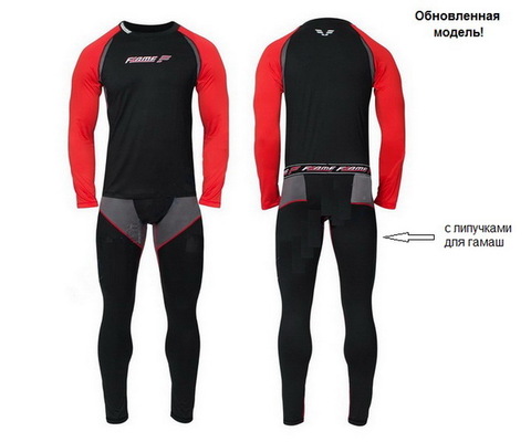 Белье FLAME раздельное (верх + низ с липучками) JR S (120-128)