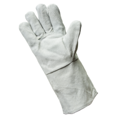 Краги спилковые START Basic (серые)