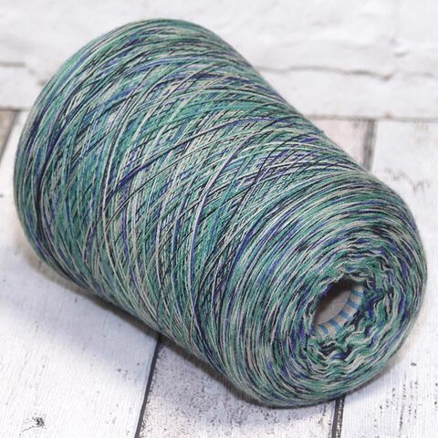 Меринос Missoni 2/60 сине-зеленый, секционный