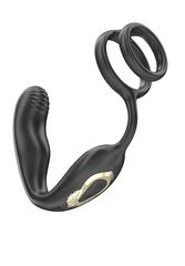 Массажер простаты Ibiza с вращением и эрекционными кольцами