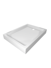 Душевое Ограждение Triton Фикс-Блэк 120х90