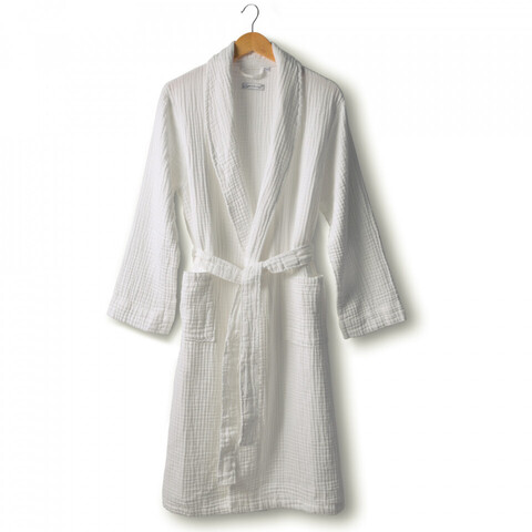 Халат L'appartement Gauze белый