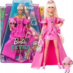 Стильная кукла Барби Extra Fancy + аксессуары и фигурка собаки