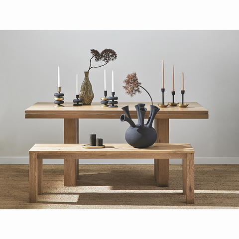 Подсвечник 20см Bergenson Bjorn Stone