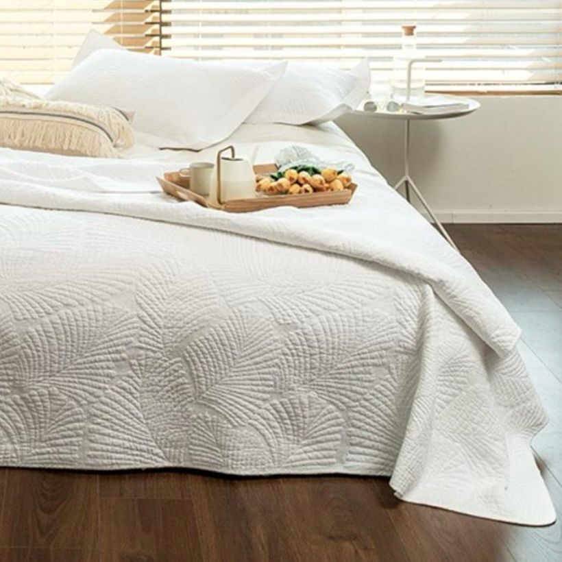 ZEPHYR HOME Покрывало 240х250 Гобелен Белый
