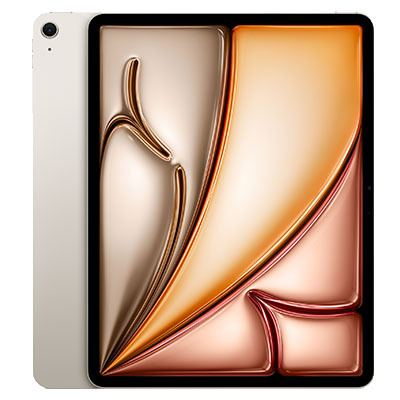 iPad Air (2024) (128 ГБ, Сияющая звезда, Wi-Fi + SIM, 13 дюймов)