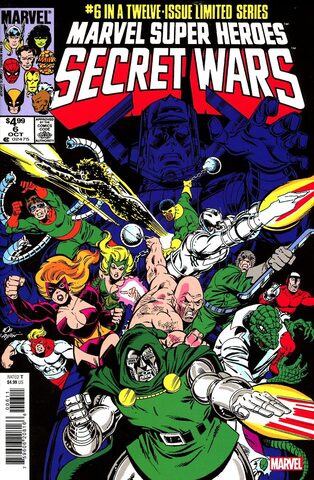 Marvel Super-Heroes Secret Wars #6 (Cover B) (Facsimile Edition)
