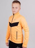 Детская тёплая лыжная куртка Nordski Jr.Base Orange/Black