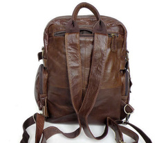 Кожаный рюкзак-сумка Maverick 7042 LightBrown