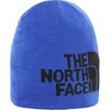 Картинка шапка The North Face highline beta beanie Blue/Tnf Black - 1