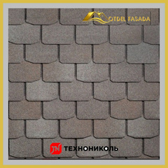 Гибкая черепица ТехноНиколь SHINGLAS МОДЕРН Ледник 3 м2/уп (Однослойная)