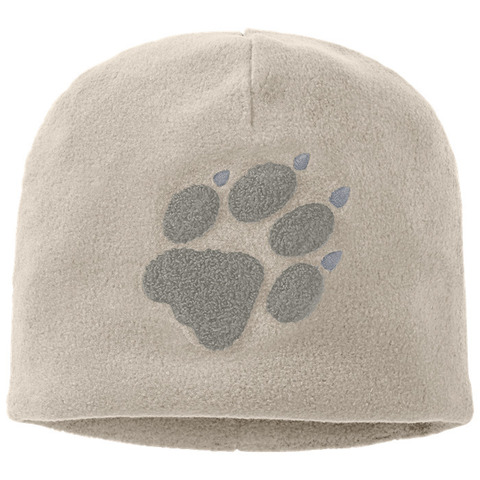 Картинка шапка Jack Wolfskin paw hat dusty grey - 1