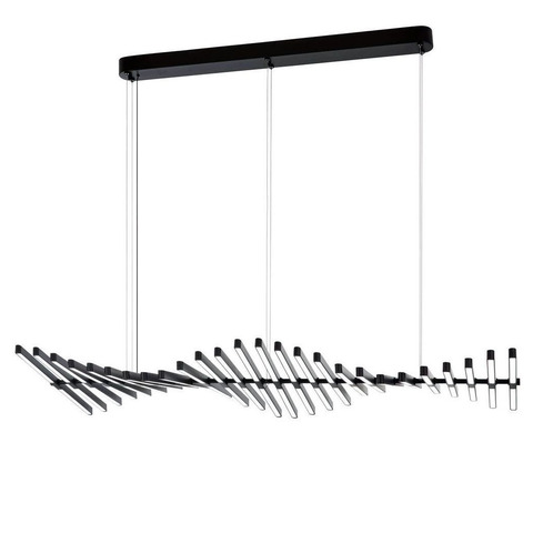 Люстра Rhythm Horizontal Black L202