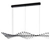 Люстра Rhythm Horizontal Black L202