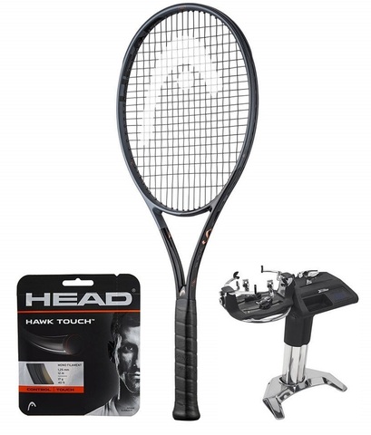Теннисная ракетка Head Speed Pro Black 2023 + струны + натяжка в подарок
