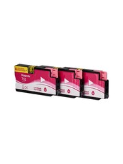 Набор струйных картриджей Sakura CZ135A (№711 Magenta 3-pack) для HP Designjet T120/T520 ePrinter, водорастворимый тип чернил, пурпурный, 26 мл. (3шт)