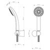 Lemark LM0801C Душевой гарнитур Хром
