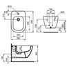 Биде подвесное Ideal Standard Tesi T355201