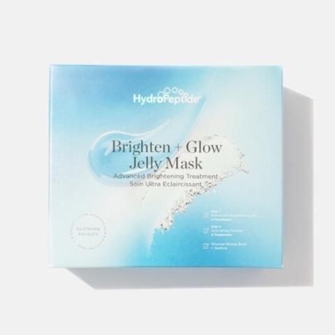 HydroPeptide Двухфазная маска-желе | BRIGHTEN & GLOW JELLY MASK / Набор 4 шт ./