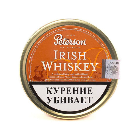 Табак трубочный Peterson Irish Whiskey 50гр