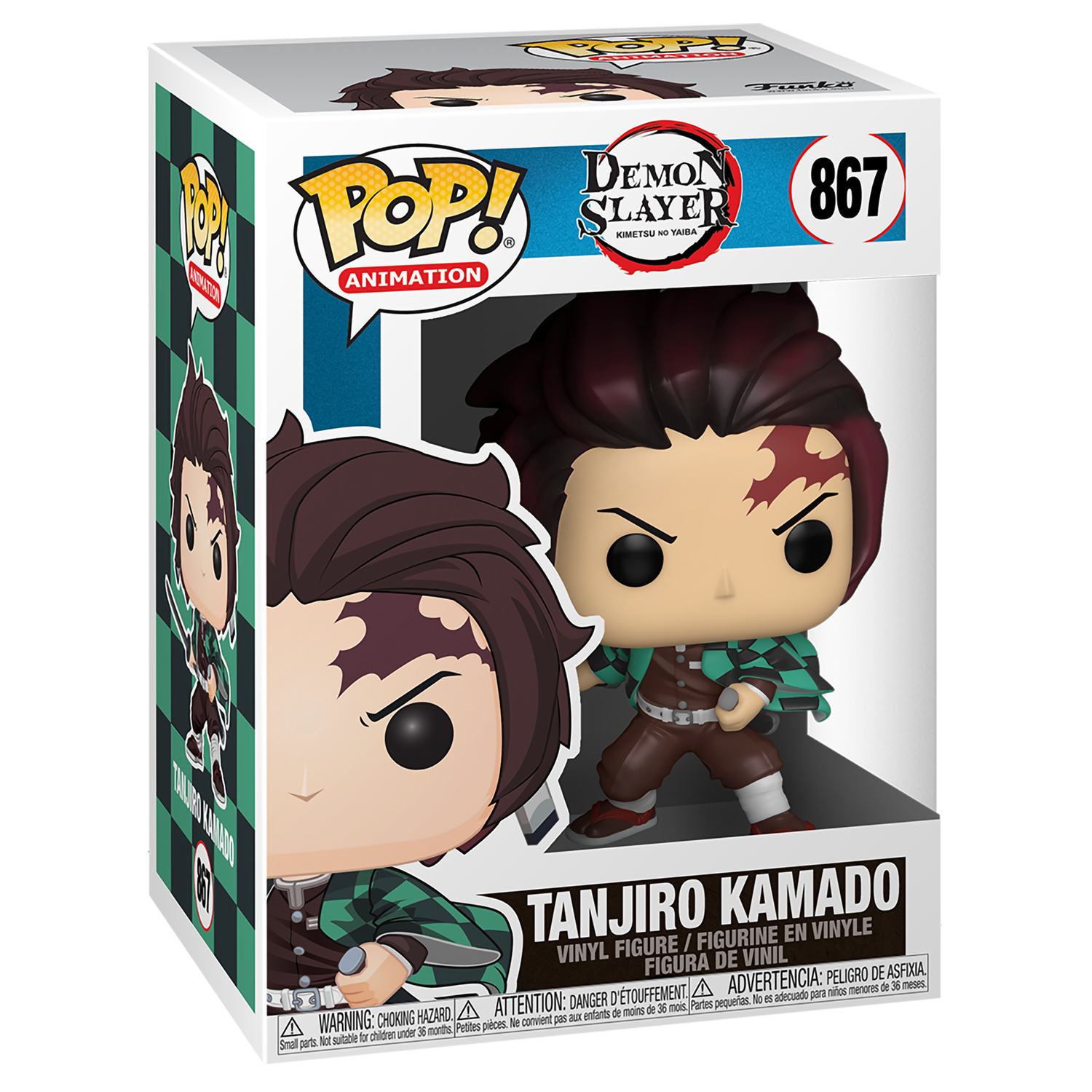 Фигурка Funko POP! Demon Slayer: Tanjiro Kamado (867) – купить по выгодной  цене | Интернет-магазин комиксов 28oi.ru