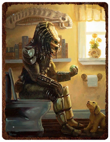Металлический постер Звездные войны, Чужой, Хищник