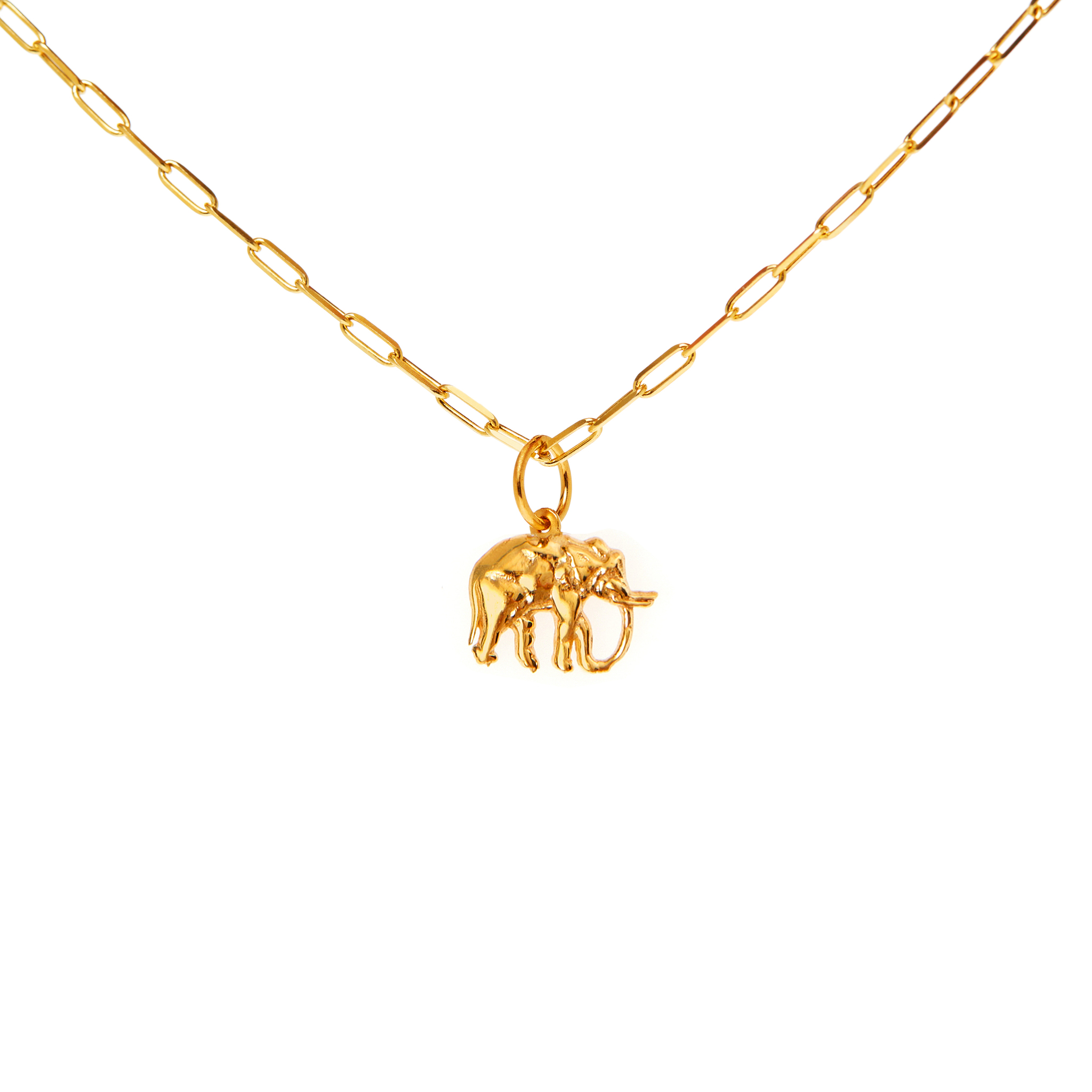 Колье Tiger Eye Versatile Tiny Elephant Necklace купить онлайн по цене  10670 ₽ | Интернет-магазин VIVA LA VIKA