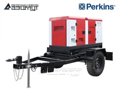 Дизельный генератор Азимут ЭД-15-Т400-1РКМ18 Perkins на шасси в кожухе