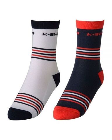 Теннисные носки K-Swiss Men Heritage Socks 2P- white/navy