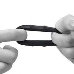 Эрекционное кольцо чёрное LOVETOY (4,4×2 см)