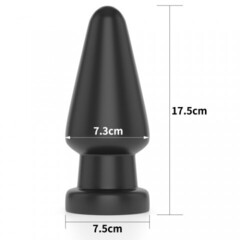 Большая анальная пробка 17,5 Х 7,2 см.