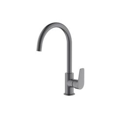 Aquatek AQ1182BGM AQ1182BGM БЕТТА смеситель для кухни, шлиф. черный хром фото