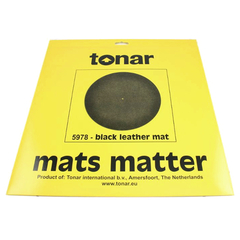 Слипмат Для Проигрывателя Виниловых Пластинок (Tonar Black Leather Mat 5978)