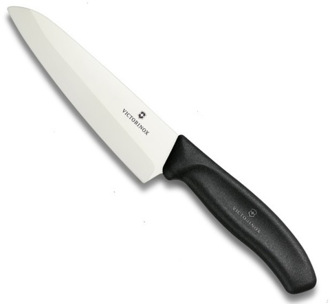 Нож Victorinox керамический, лезвие белое 12 см