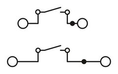 UDMTKB 5-P/P-Клеммы с ножевыми размыкателями