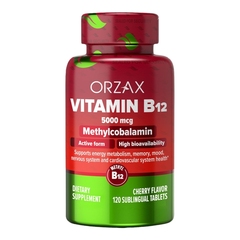Витамин В12 Orzax метилкобаламин 5000 мкг, 120 таблеток
