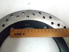 Диск тормозной задний на Honda ST PAN EUROPEAN 1100 1996-2002