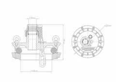 Оголовок скважинный Джилекс ОСП 110-130/32 (6003)